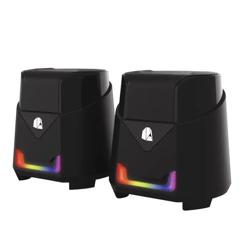 Nitropc NS100 Altavoces Gaming Portátiles RGB 360º Surround