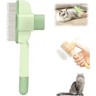 Pawffee Cepillo autolimpiante verde para perros gatos, desenreda quita pelo - 1 pieza - Pawffee - Comparador de precios