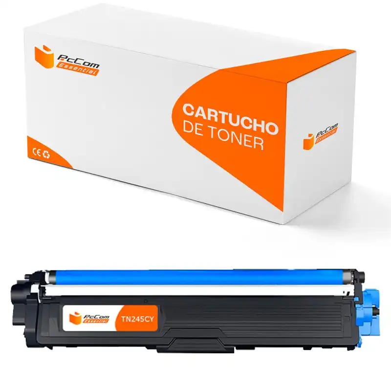 Pccom Essential Tóner Compatible con Brother TN241/TN245/TN242/TN246 Cian