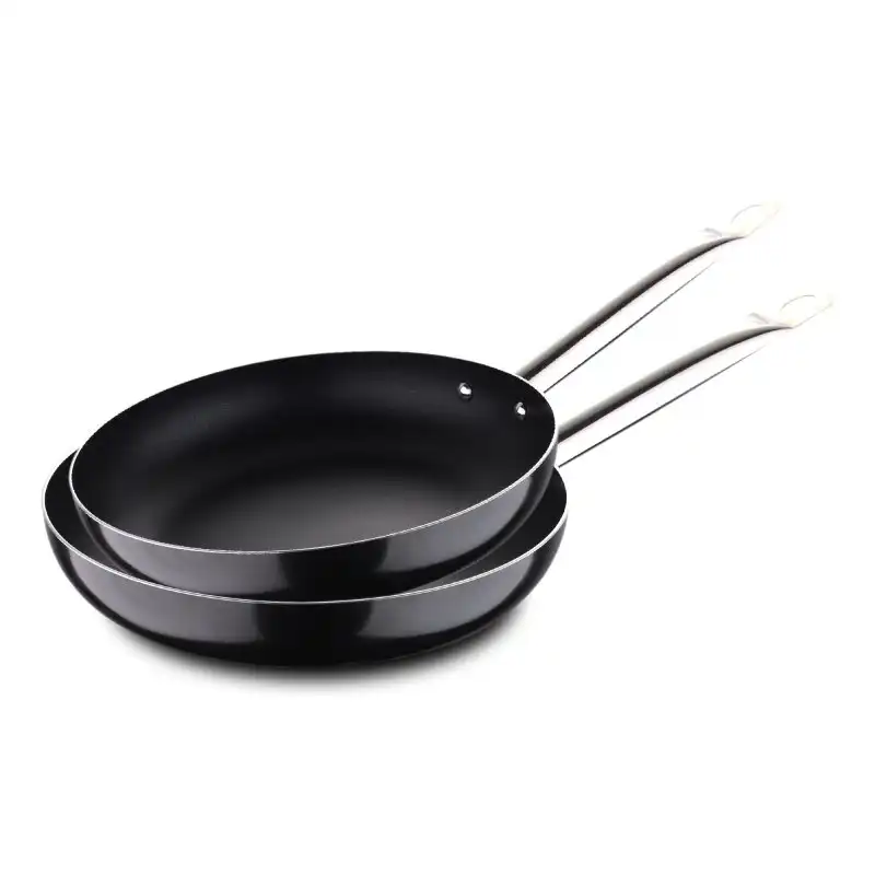 San Ignacio Expert Kit 2 Sartenes 20 - 28cm Hierro Fundidio Aptas para Inducción