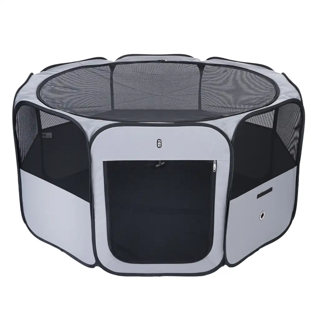 TIAKI Corral plegable para cachorros y roedores - M: 104 x 104 x 52 cm (L x An x Al) - TIAKI - Comparador de precios