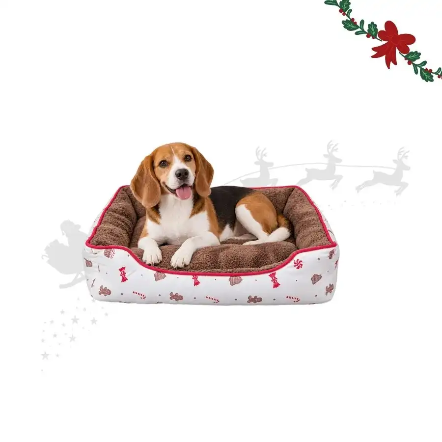 Wonder Christmas Cama Caramelo para perros M (70 x 60 x 17 cm) - Wonder Christmas - Comparador de precios