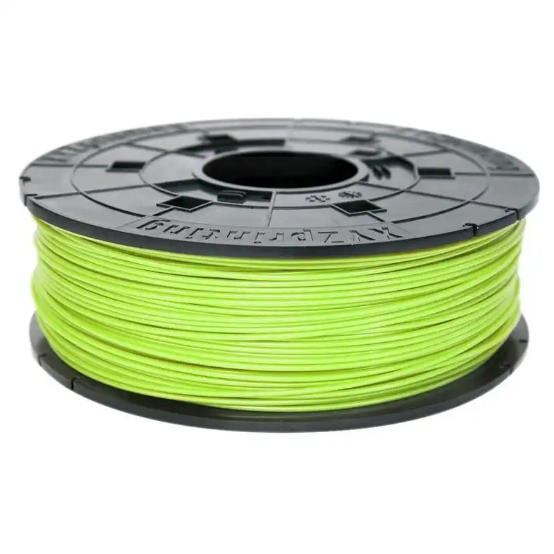 XYZPrinting Cartucho de Filamento PLA 1.75mm Verde Neón 600gr para DaVinci Jr
