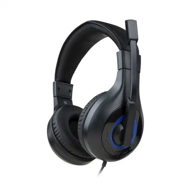 BigBen Auriculares Estéreo con Cable para PC/PS4/PS5 Negros