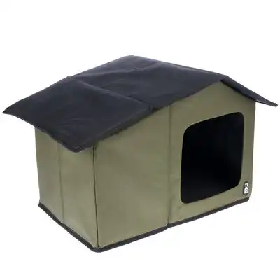 Casa para gatos TIAKI Camo - 58 x 42 x 37 cm (L x An x Al) - TIAKI - Comparador de precios