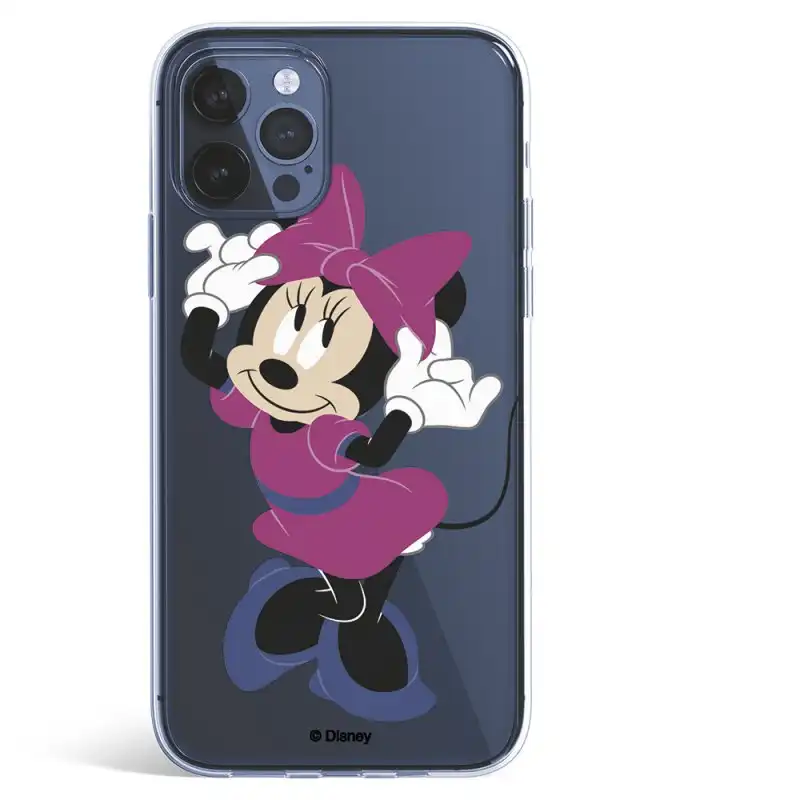 Funda Oficial Clásicos de Disney Minnie Rosa para iPhone 12 Pro Max
