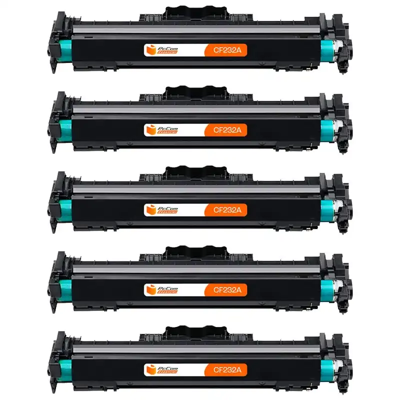 Pccom Essential Tambor Compatible HP CF232a/32a Negro Pack 5