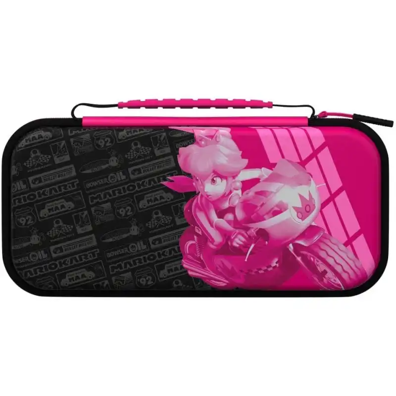 PDP Glow Grand Prix Peach Funda de Viaje para Nintendo Switch