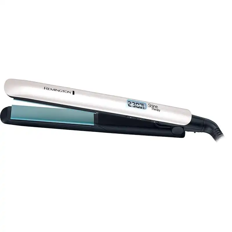 Remington Shine Therapy Plancha de Pelo Cerámico con Aceite de Argán