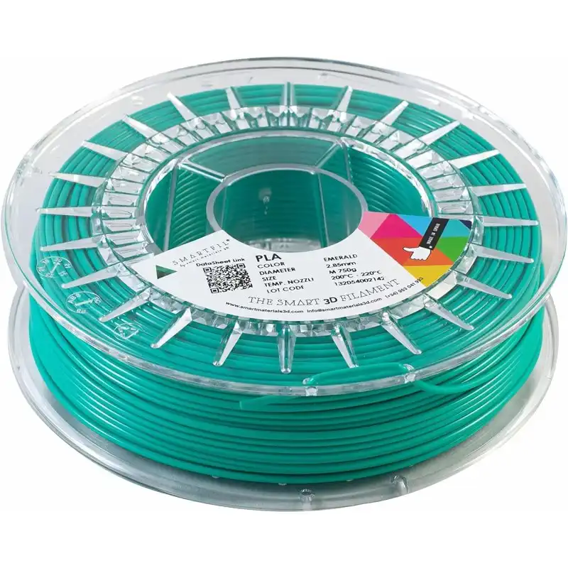 Smartfil Filamento PLA 3D 2.85mm 750g Emerald