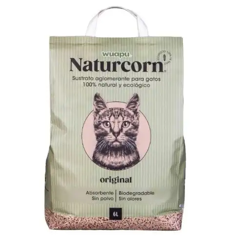 Wuapu Naturcorn arena natural de maiz para gatos - Wuapu - Comparador de precios